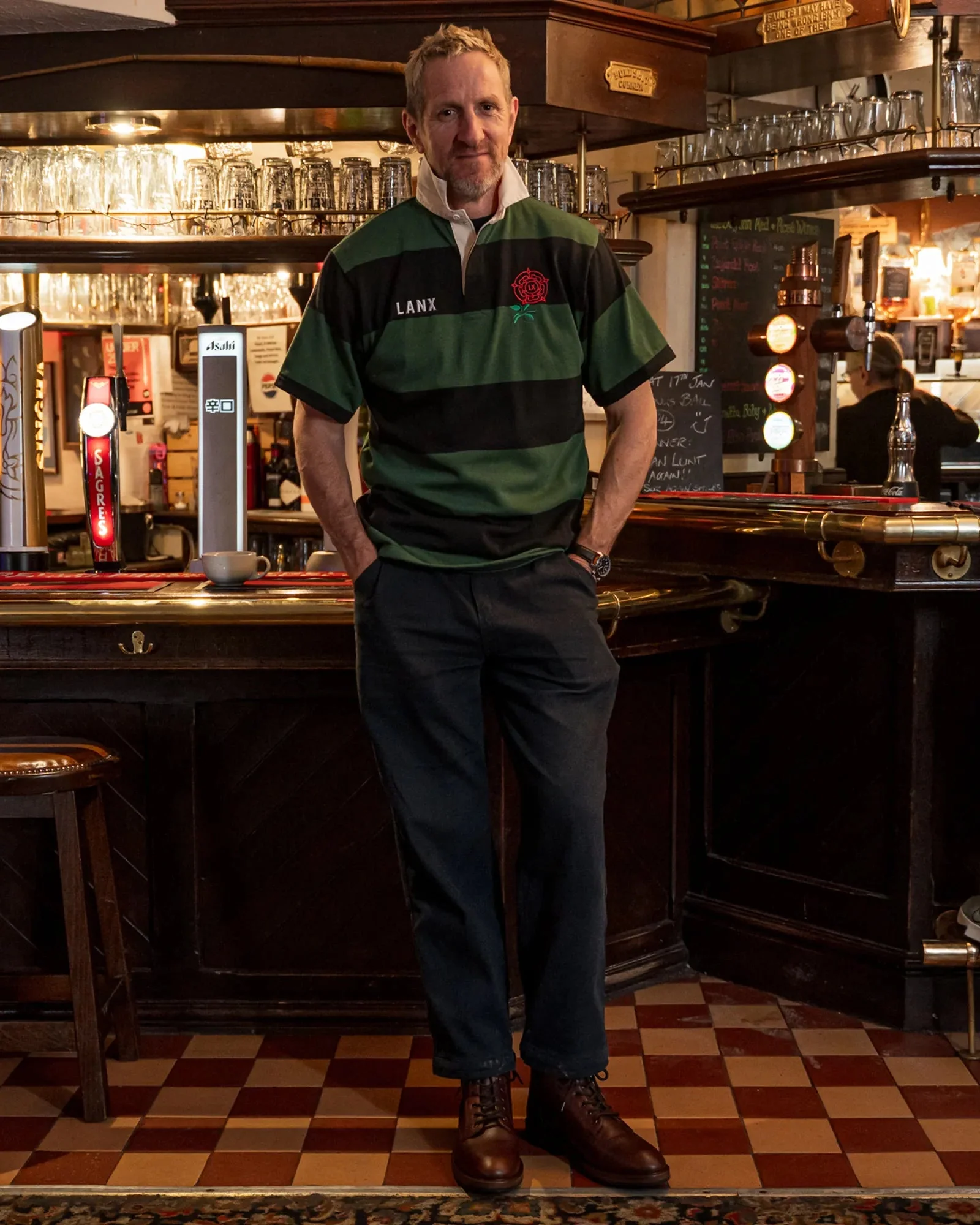 HEYWOOD / BLACK & KHAKI - Image 3